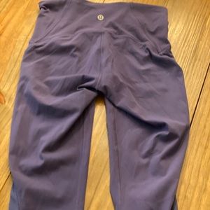 Lululemon Athletica Purple Workout Legging Capris